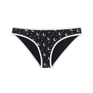 Wildfox Moon & Star Bikini Bottom Size Small Moderate Coverage Low Rise Sz S New